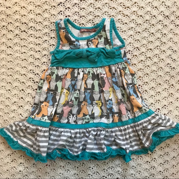 Jelly The Pug Other - Jelly the Pug 3t bunnies and kitties dress
